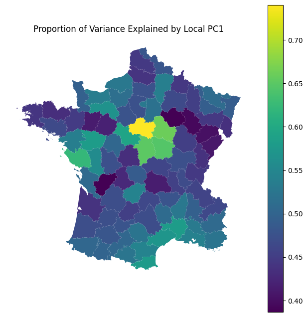 Local proportion of variance explained by PC1